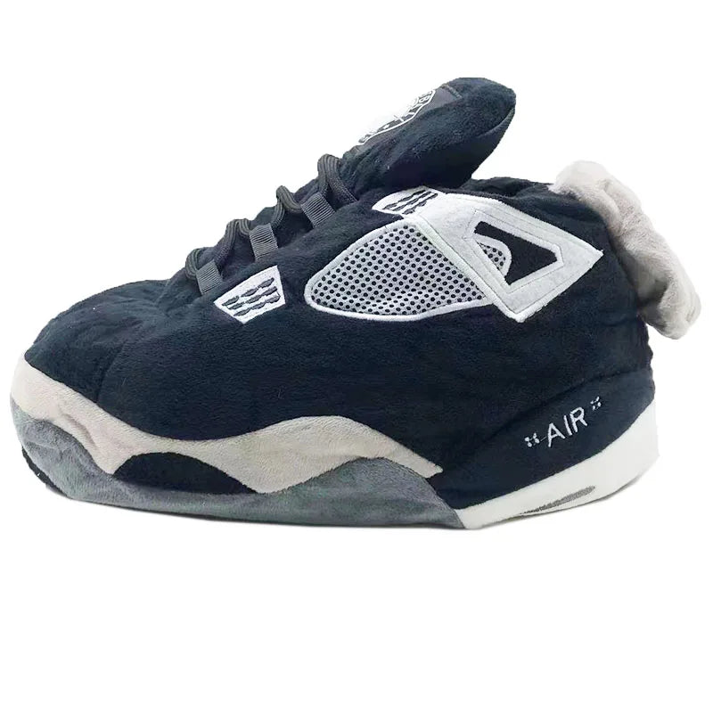Zapatillas de casa unisex cálidas para hombre y mujer, zapatillas de casa, zapatos de suelo, talla grande, talla única 35-44, invierno 
