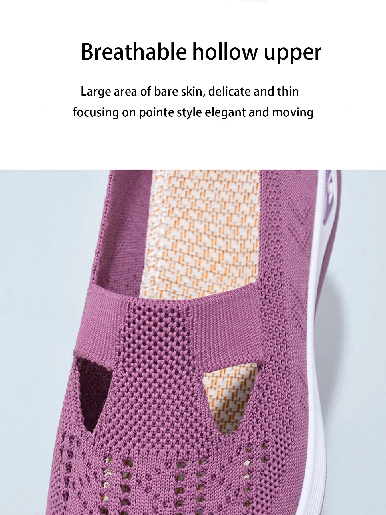 Women's Solid Color Breathable Sneakers, Soft Sole Shoes, Lightweight Shoes, Mesh Casual Shoes 