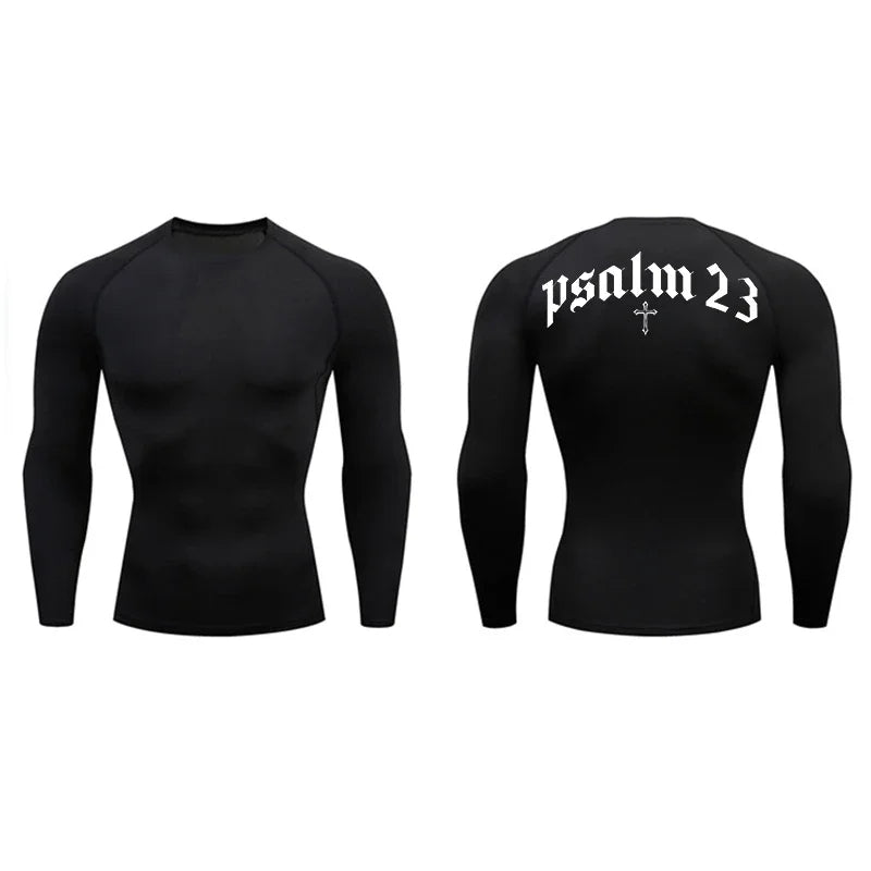 T-shirt de secagem rápida com estampa cruzada, top esportivo masculino, treino de ginástica, camisa de compressão fitness, manga curta, S a 3XL, 2022, 23