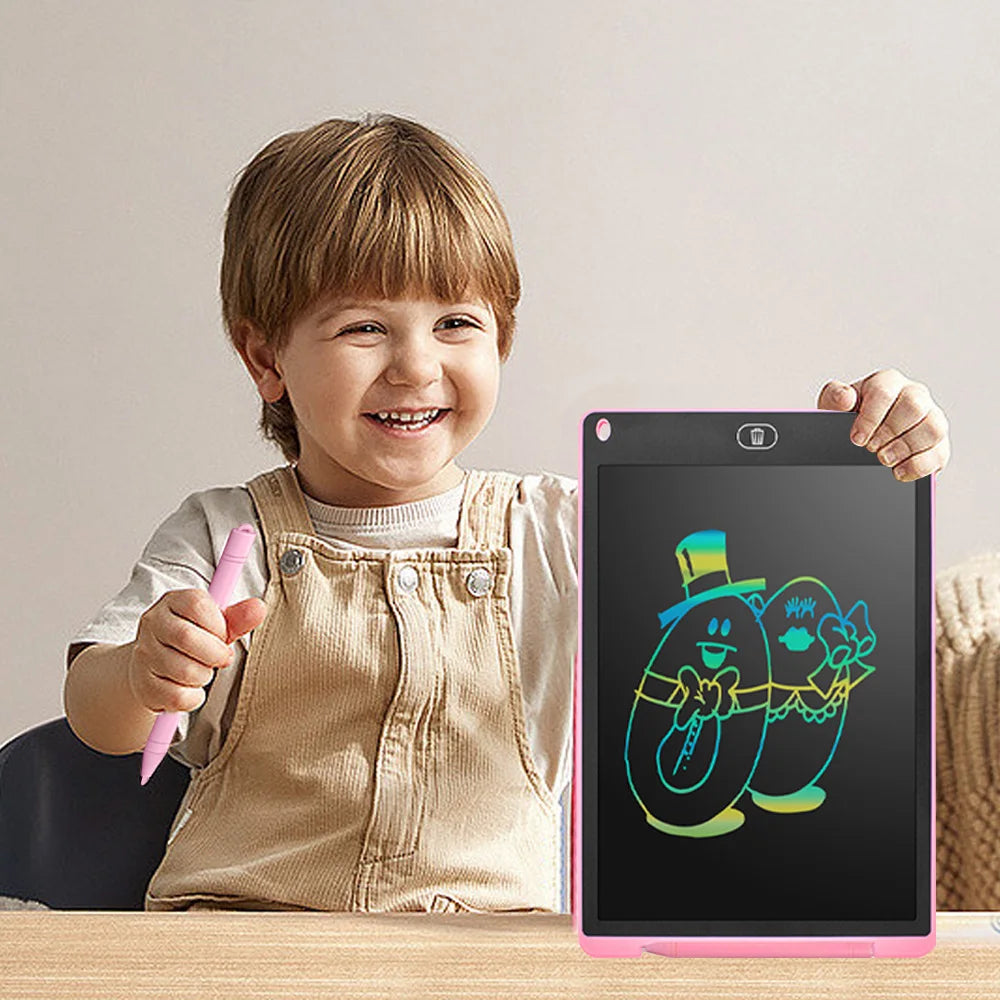 Tableta de escritura LCD para niños, tablero de dibujo educativo Montessori, tablero mágico, juguete para estudiantes, regalo, 6.5" 