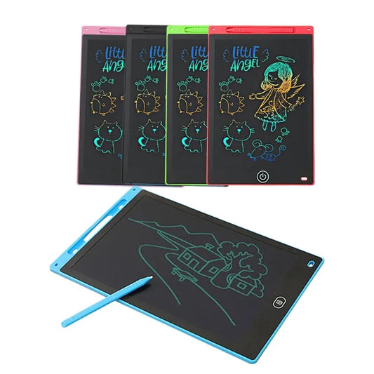 Tablet de Escrita LCD para Crianças, Prancheta, Graffiti Sketchpad, Mgaic, Almofada de Escrita Apagável, Brinquedos para Meninos, Presentes, 6.5 ", 8.5", 10 ", 12"