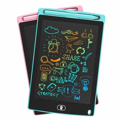 Tablet de escrita LCD para crianças, brinquedos Graffiti Sketchpad, quadro negro de escrita manual, prancheta mágica, presente, 4,4 pol, 8,5 pol