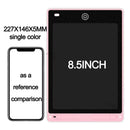 Tablet de escrita LCD para crianças, brinquedos Graffiti Sketchpad, quadro negro de escrita manual, prancheta mágica, presente, 4,4 pol, 8,5 pol
