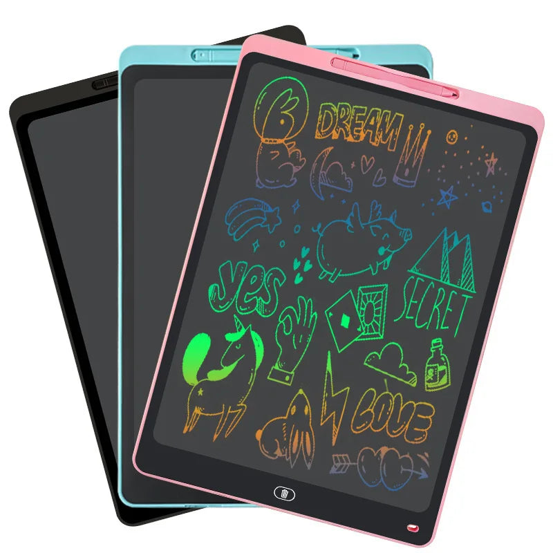 Tablet de escrita LCD para crianças, brinquedos Graffiti Sketchpad, quadro negro de escrita manual, prancheta mágica, presente, 4,4 pol, 8,5 pol