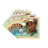 Talheres descartáveis de Tema Moana para Crianças, Copo e Prato, Suprimentos de Decoração para Meninas, Festa de Casamento, Aniversário, Novo