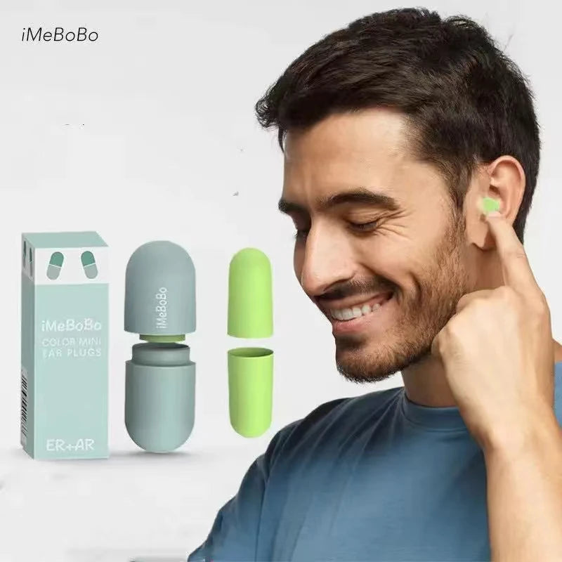 Tampões de ouvido insonorizados para dormir, Tampões para dormir, Mudo Especial Soft Slow Rebound, Proteção Anti-Ruído para Estudante, Anti Ronco