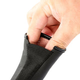 Funda de cuero de fibra de carbono para freno de mano de coche, funda protectora, protección para freno de mano, accesorios para el interior del coche 