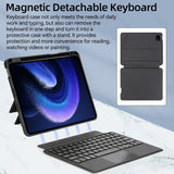 Tampa do teclado Bluetooth para Xiaomi Mi Pad 5, 6, 6 Pro, 6, 5, 6 Pro Case, Magic Keyboard, Blacklight, 11"