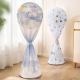 Washable Floor Fan Cover, Waterproof, Dustproof, Standing, Round, Electric, Protective, Household, Universal, Storage 
