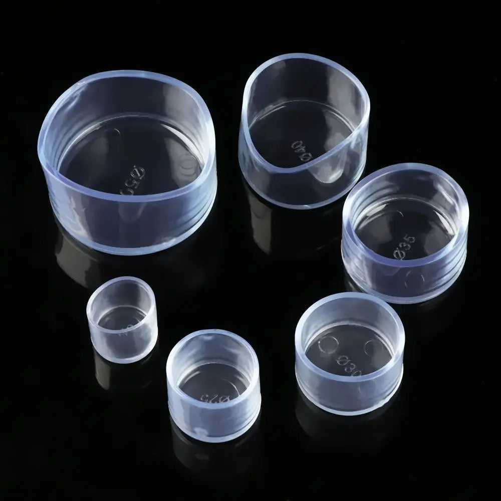 Tampas De Borracha Da Perna Da Cadeira, Almofadas Protetoras De Pés, Mesa De Móveis, Cobertura Contra Poeira, Nivelamento De Pés Protetores De Chão, 4Pcs por Conjunto