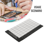 Tapete de Parafuso Magnético para Reparação de Telemóveis, Working Memory Pad, Ferramentas de Reparação, Placemat, Almofada Magnética, 145mm × 90mm, 1PC