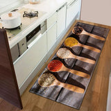 Felpudo moderno para cocina, entrada, pasillo, dormitorio, sala de estar, decoración, balcón, baño, antideslizante, largo 