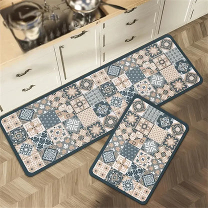 Tapetes de cozinha antiderrapantes para sala de estar, tapete de longa área, tapete, tapete de entrada, decoração de casa