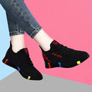Tenis Feminino 2024 Women Vulcanized Shoes Air Mesh Light Soft Sneakers Female Flats Platform Lace Up Casual Shoes Basket Femme 