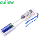 Digital Meat Thermometer for BBQ Stainless Steel Foldable Food Meat Turkey Thermometer 