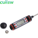 Digital Meat Thermometer for BBQ Stainless Steel Foldable Food Meat Turkey Thermometer 