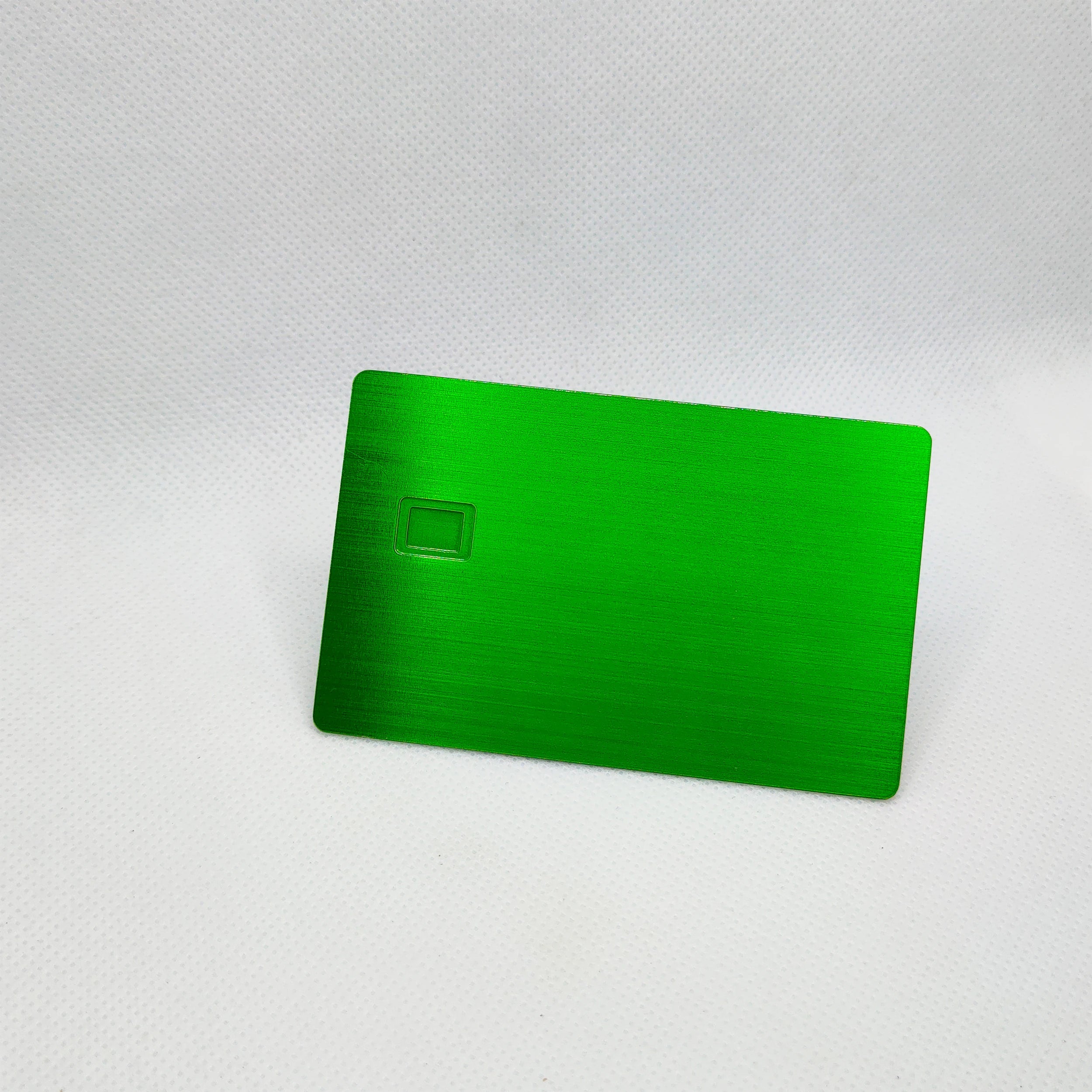 Tarjeta de regalo de metal grueso DIY, tamaño tarjeta de crédito, 0,8 mm 