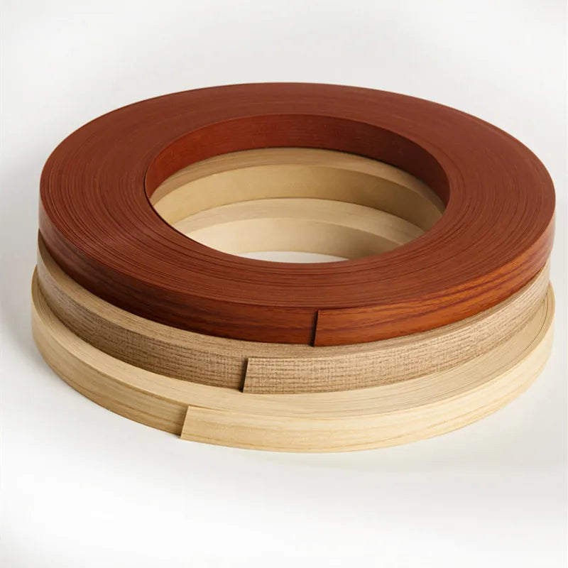 PVC decorative edge strip, adhesive, furniture cabinet, wood surface, table edging tape, width 2cm, 1m 