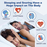 Clear Breathing Nasal Strips Anti Snoring Mouth Tape, Sure Help, Stop Snoring Nose Patch, Good Sleep Guard Device 