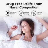 Tiras nasales para respirar, mayor consumo de oxígeno, resistentes y adhesivas, para ronquidos (20 unidades, 10 unidades) 