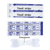 Tiras nasais transparentes para ronco, anti-ronco adesivo, melhor respiração do nariz, reduzir ferramenta ronco, cuidados de saúde, parar ronco patch, 50 pcs/lot