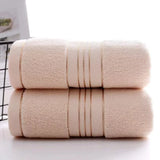 Toalla absorbente gruesa de algodón puro, de absorción rápida, suave y de secado rápido. 