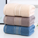 Toalla absorbente gruesa de algodón puro, de absorción rápida, suave y de secado rápido. 