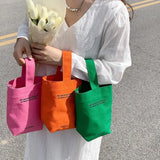 Large Capacity Canvas Tote for Women, Casual Handbags, Letters Shoulder Bag, Crossbody Shopper Bag, Purse 