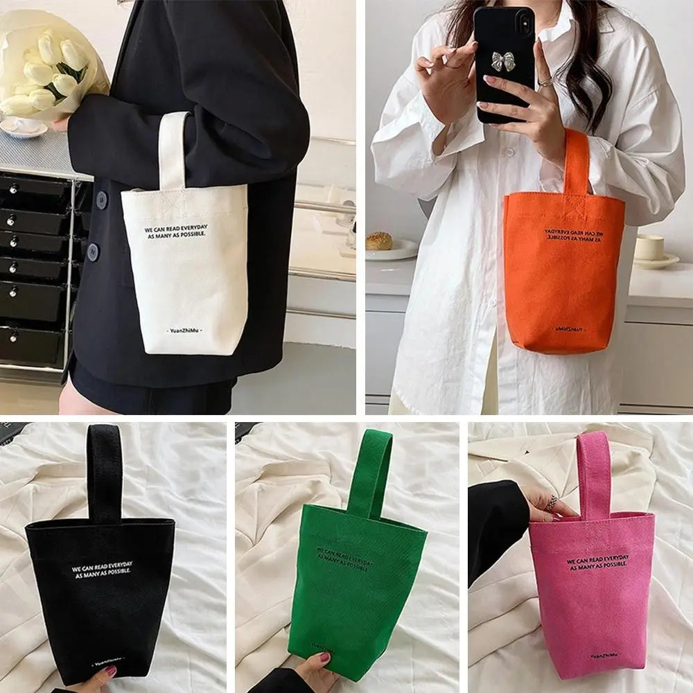 Large Capacity Canvas Tote for Women, Casual Handbags, Letters Shoulder Bag, Crossbody Shopper Bag, Purse 