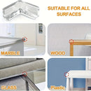 Transparent Anti Collision PVC Angle Pad, Child Safety Corner Guard, Baby Collision Proof, Table Corner Protector, 10Pcs 