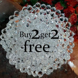Transparent Grow Home &amp; Garden Crystal Soil, Water Beads, Room Decor Balls, Wedding Decor, Gel Pearls, Hydrogel Orco Muds, 1000 