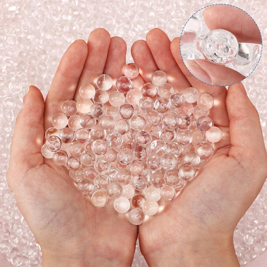 Transparent Grow Home &amp; Garden Crystal Soil, Water Beads, Room Decor Balls, Wedding Decor, Gel Pearls, Hydrogel Orco Muds 