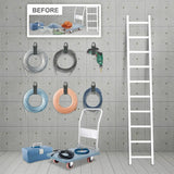 Organizador de cables con hebilla triangular para la gestión de cables de alimentación, nailon, correas resistentes para cables, mangueras, organizador para coche, 10 unidades 