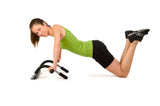 JOCCA multifunctional FITNESS workout bar at home strength and muscle arm, chest, ABDOMEN and back, great for push-ups on the floor or height without fixing or piercing.