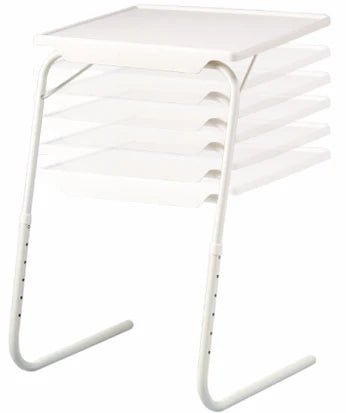Jocca Auxiliary Table. Multipurpose Support for the Home or Office. Portable Furniture, Foldable and Flexible. Dritory for the Sofa or Bed with Various Hights and Inclinations to Better Adapting to Your Needs.