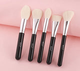 BEILI Black Makeup brushes set Professional Natural goat hair brushes Foundation Powder Contour Eyeshadow make up brushes