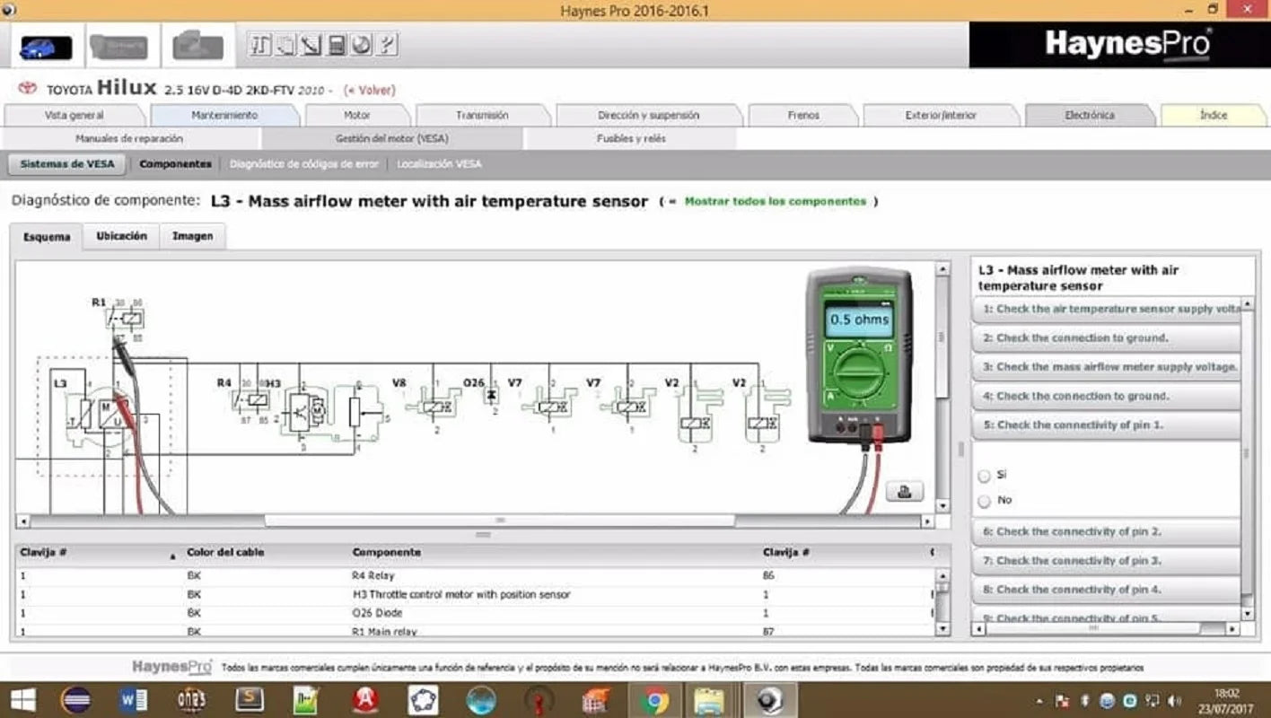 HAYNES PRO Auto Repair Software, Diagramas elétricos, Dados técnicos, 2015✔LEIA DIVAR