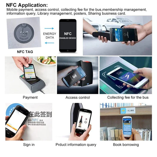 Etiqueta electrónica UID regrabable, clon RFID, tarjeta con chip inteligente intercambiable, reemplazo NFC, NFC, copia, etiqueta de token, 13,56 MHz, 1K 
