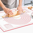 UNTIOR-Silicone Baking Mat, Kneading Dough, Pizza Dough Maker, Cake Batter, Kitchen Cooking Grill, Non-Stick Gadgets, Bakeware, 1Pc 