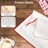 UNTIOR-Esteira De Cozimento De Silicone, Amassadeira, Pizza Dough Maker, Massa De Bolo, Cozinha Cozinhar Grill, Gadgets Antiaderentes, Bakeware, 1Pc