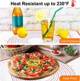 UNTIOR-Esteira De Cozimento De Silicone, Amassadeira, Pizza Dough Maker, Massa De Bolo, Cozinha Cozinhar Grill, Gadgets Antiaderentes, Bakeware, 1Pc