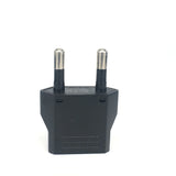 Adaptador de enchufe de EE. UU. a UE, adaptador de enchufe de la UE, adaptador de viaje de CN a UE, convertidor eléctrico de enchufe europeo de Corea, tomas de corriente, toma de CA, 1-100 piezas 