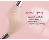 BEILI Black Makeup brushes set Professional Natural goat hair brushes Foundation Powder Contour Eyeshadow make up brushes