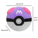 Ultra Pokémon Ball Plush Toys, Master Ball, Big Ball, Plush Animals, Cartoon Backpack, Toy Pendant Decoration, Birthday