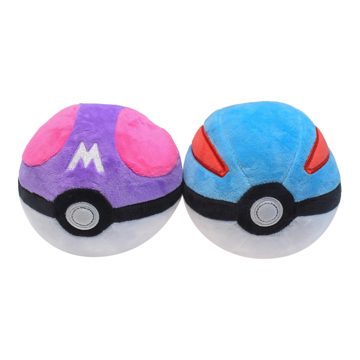 Ultra Pokémon Ball Plush Toys, Bola mestra, Bola grande, Animais de pelúcia, Mochila Cartoon, Brinquedo Decoração Pingente, Aniversário