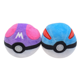 Ultra Pokémon Ball Plush Toys, Master Ball, Big Ball, Plush Animals, Cartoon Backpack, Toy Pendant Decoration, Birthday