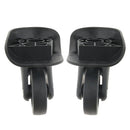 Universal Suitcase Replacement Wheels, Luggage Casters, A35-Size L, 2pcs