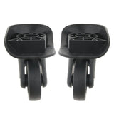 Universal Suitcase substituição rodas, rodízios bagagem, A35-Size L, 2pcs