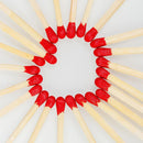 Varas de isqueiro sortidas para cozinha, 320pcs, 100mm, tubo sortido, ferramenta de segurança, camping, emergência, sortido