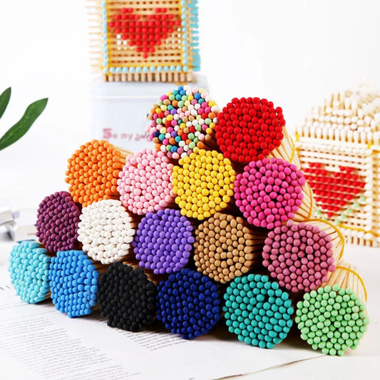 320pcs 100mm Kitchen Lighter Sticks Assorted Tube Safety Tool Camping Emergency Assortment 
